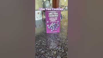 Trader Joe’s Ube Tea Cookies!✨💜🫶🏻👍🏻🫧✌🏻#shorts #traderjoes