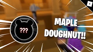 MAPLE DOUGHNUT WALKTHROUGH!! (ROBLOX Ready Player Two)