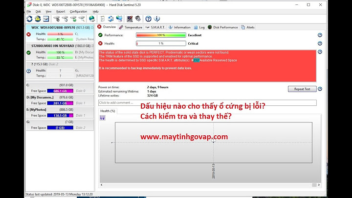 Cách kiểm tra ổ cứng có bị lỗi hay không năm 2024