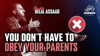 Details You Don't Have To Obey Your Parents | Sheikh Belal Assaad | Winter Conference Update