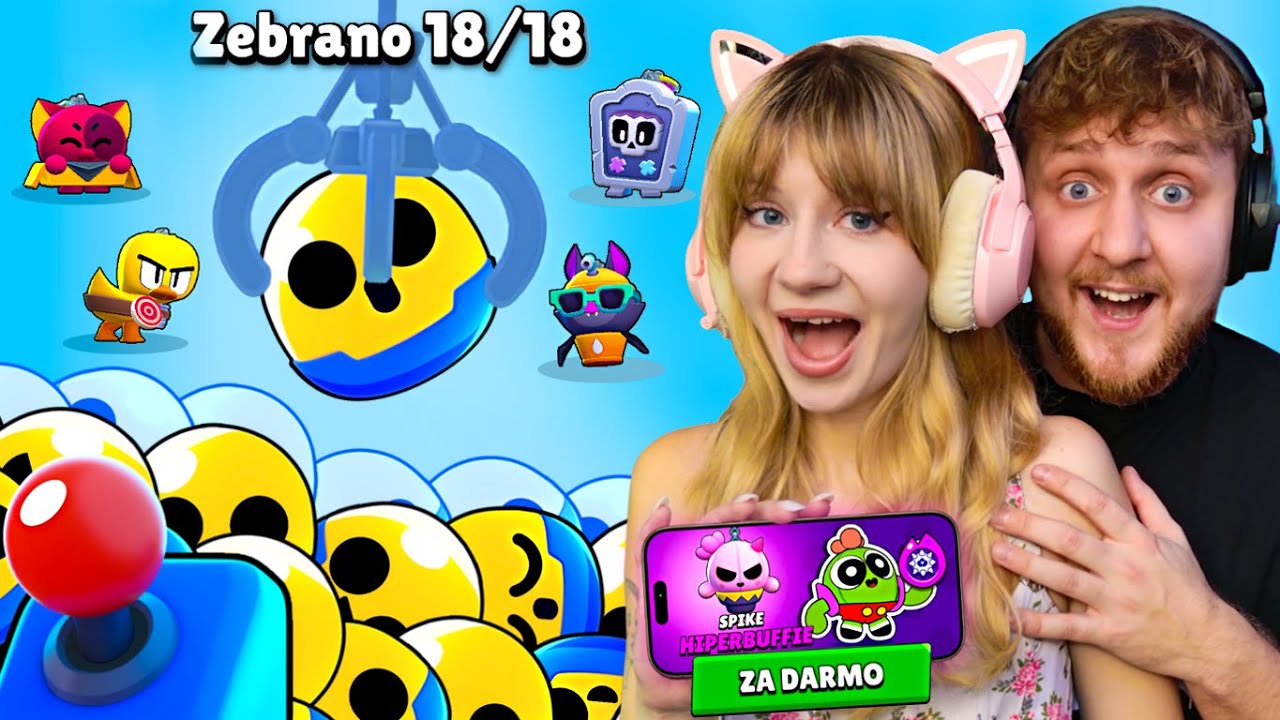 OTWIERAMY BUFFIES z DZIEWCZYNĄ aż TRAFIMY WSZYSTKIE 18!😱 *BRAWL STARS CHALLENGE*