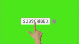 Smoke Subscribe Button // No Copyright // Green Screen // Subscribe Button.