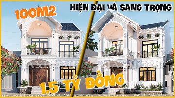 Mái thái 2 tầng 1,5 TỶ ĐỒNG không thể đẹp hơn| MAXHOME