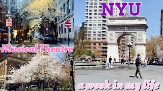 A Day In My Life At Nyu Steinhardt Musical Theatre - Spring 2021