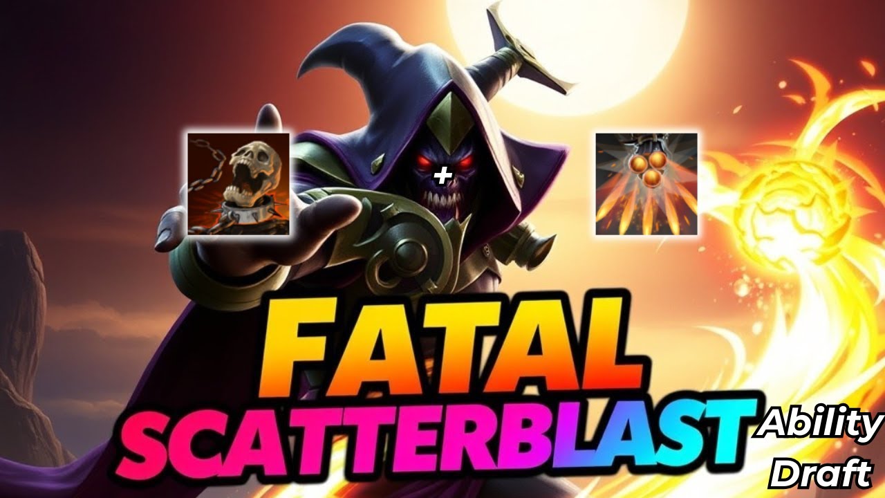 Fatal Bonds + Scatterblast = Nuke from Range | Ability Draft