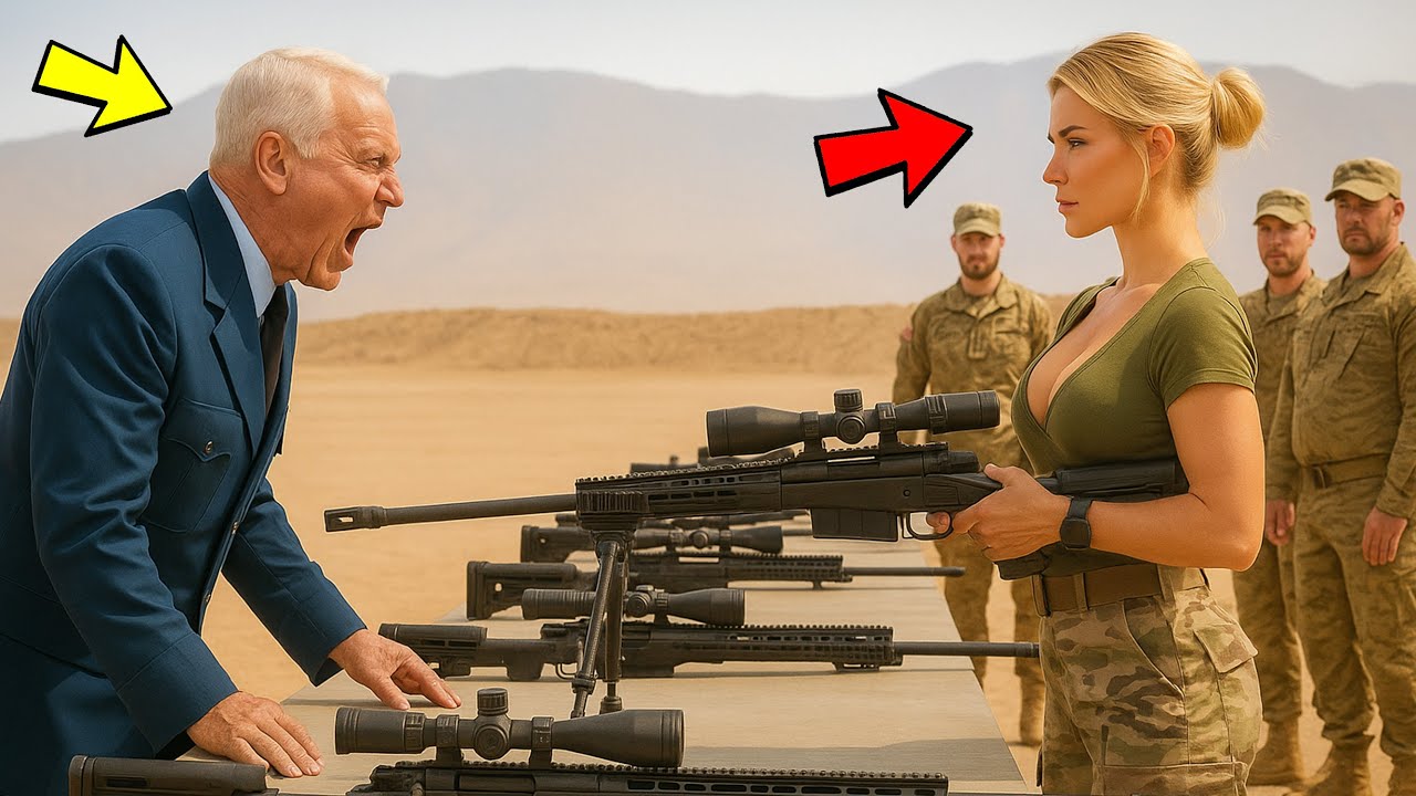 Lass mich 13 Elite-Scharfschützen scheiterten am 4000m-Schuss – bis stille Navy-SEAL-Frau sprach.