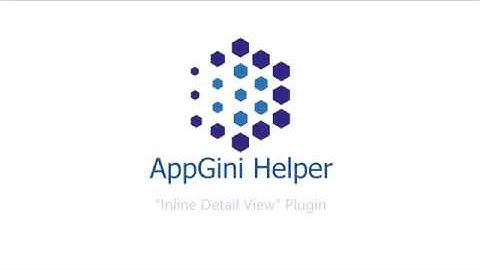 AppGini Helper "Inline Detail-View" Plugin