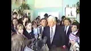 Ельцин в Овсянке 19 мая 1996 г. Видео: Максим Егоров