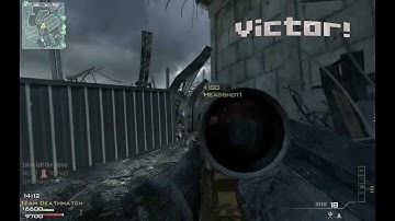 CoD: MW3 - Interchange TDM Quickscope Montage [1728x1080@30 from 1680x1050]