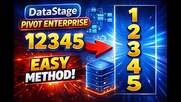 #55 DataStage Realtime Interview Scenario Pivot Enterprise Data from Horizontal to Vertical