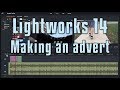 Lightworks 14 - Making a intro / advert