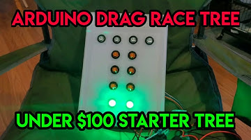 Arduino Drag Racing Starter Tree