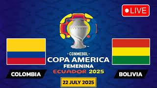 Colombia VS Bolivia | Women’s Copa America Match Prediction
