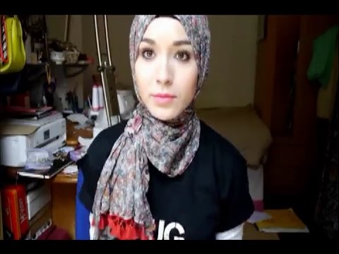 Tutorial Hijab  Cara Simpel Memakai Hijab Sehari Hari 1  YouTube