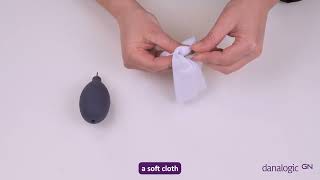 Cleaning tips for your Danalogic hearing aids