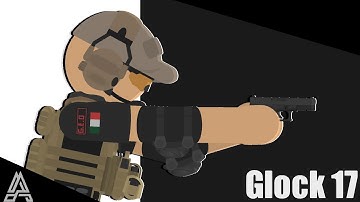 Glock 17 Animation #1 | Stick nodes