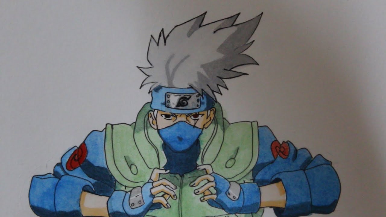 Kakashi Hatake Naruto Drawings Easy - Галерија слика