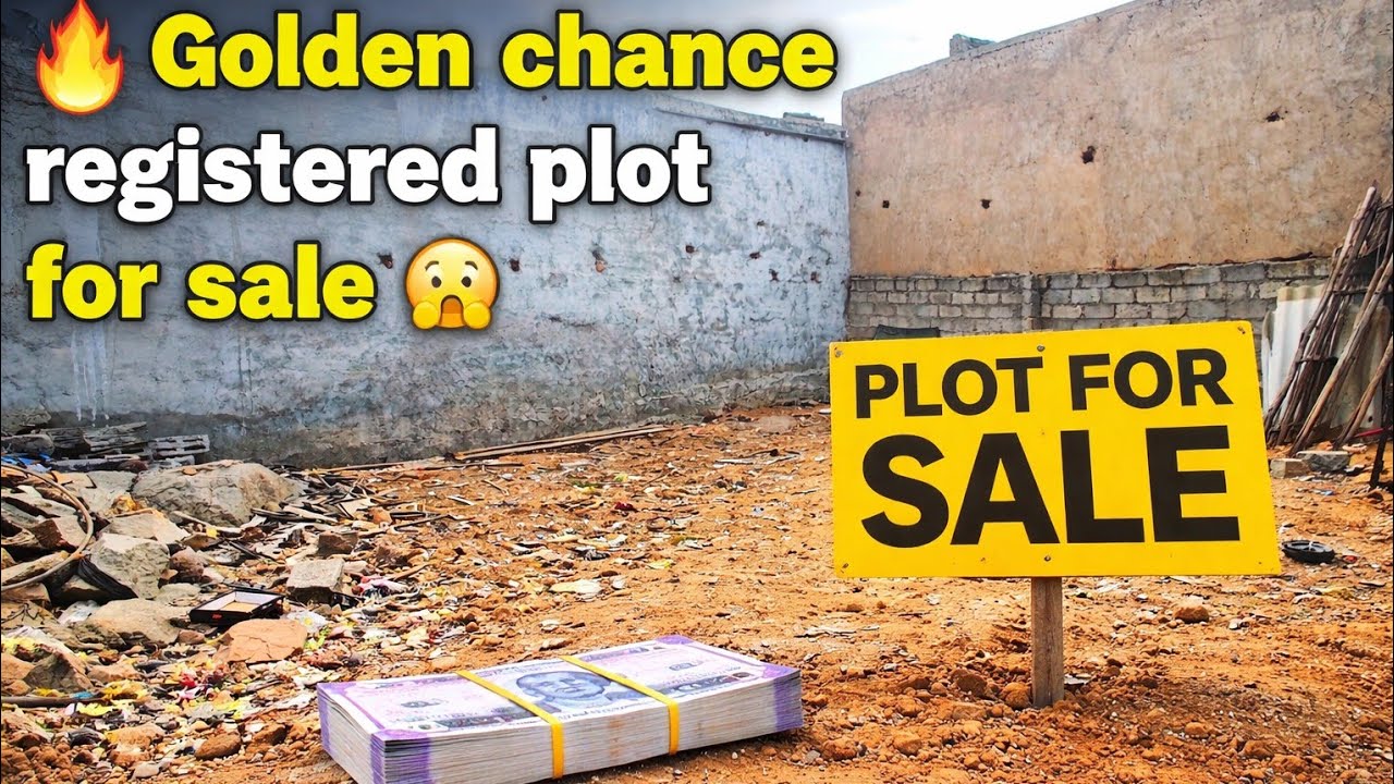 🔥 GOLDEN CHANCE KE 📝 REGISTERED ASSIGNMENT TAX PAID CLEAR TITLE PLOT FOR SALE IN HYDERABAD 
