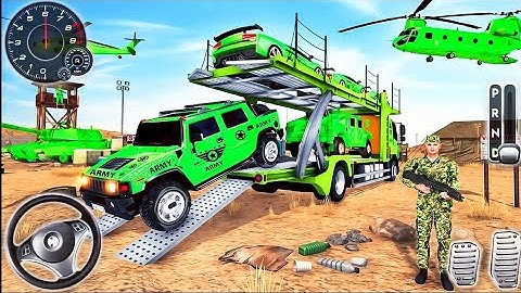 Army Truck Transport Simulator || Gameplay Walkthrough Part 2 || (Android, iOS)