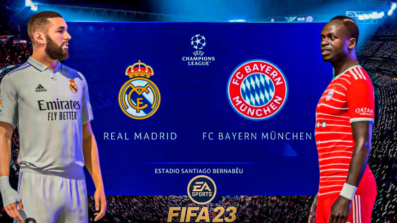 FIFA 23, Real Madrid vs Bayern Munich - UEFA Champions League Final