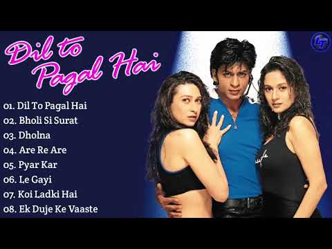 Dil To Pagal Hai || Lagu India Sharukh Khan || Kumpulan Lagu India