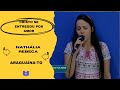 Cristo Se Entregou Por Amor | Nathália Rebecca | Araguaína-TO