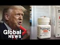 Coronavirus: Trump says "many doctors" think hydroxychloroquine is successful in treating COVID-19