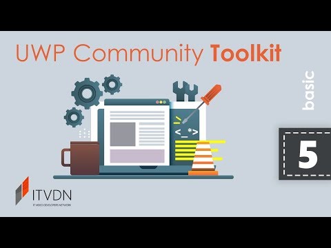 UWP Community Toolkit Basic. Урок 5. Элементы управления (AdaptiveGridView, BladeView, Carousel)
