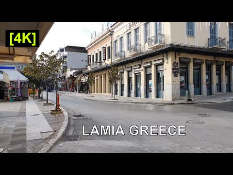Lamia city Greece: lock down tour (part 1)
