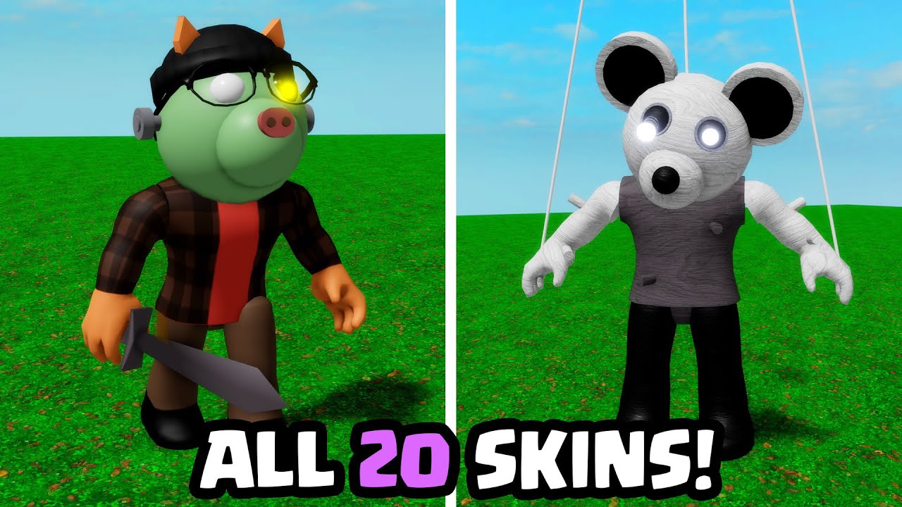 ALL 20 Book 2 Skin Quest Skins in PIGGY! 😱🐷