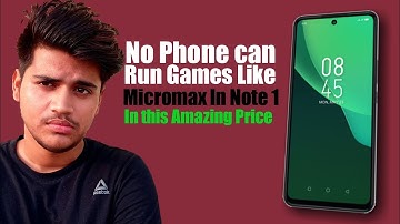 The best Gaming Phone is Micromax In Note 1 In Big Billion Days sale