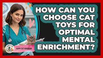 How Can You Choose Cat Toys For Optimal Mental Enrichment? - Happy Cat Handbook