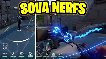 Valorant SOVA NERFS | Patch 4.08 (New Act)