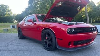 Hellcat Challenger POV With Paddle Shifting Engaged #srt #hellcat #mopar #trackhawk #challenger