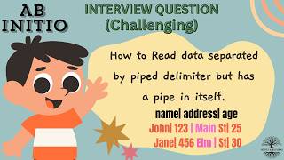 Capgemini 2026 Challenging Piped data reading - Abinitio Interview Qs Solved!