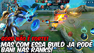 GORD EM SEU POTENCIAL MÁXIMO!🗿 ELE NÃO PODE SER PARADO!☠️ MOBILE LEGENDS GAMEPLAY