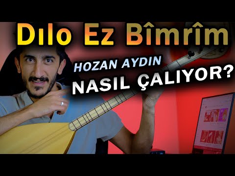 DILO EZ BIMRIM SOLFEJ SAZ NOTALARI | HOZAN AYDIN Dılo Ez Bımrım Kısa Sap Bağlama Solfej