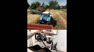 Belarus MTZ 52 Steering Wheel Thrustmaster Farmstick #dkgc #fs25 #farming #agriculture #logitech