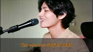 #bts#v#vsong#song#i would need a million words #english dong by BTS v