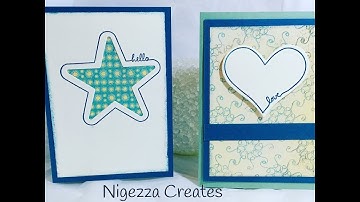 Note Cards using Cupcakes and Carousels from Stampin Up