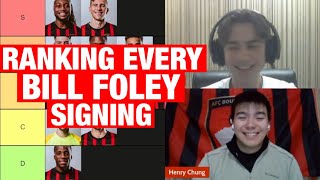RANKING Every Bill Foley Signing At AFC Bournemouth (Tier List)