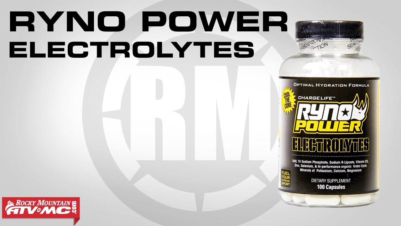 Ryno Power Electrolyte Capsules YouTube