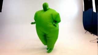 Inflatable Chubsuit costume dance video Inflatable Chubsuit costume dance video