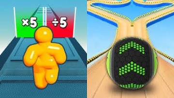 Tall Man Run vs Going Balls  - All Level Gameplay Android,iOS - NEW APK UPDATE GAMEPLAY