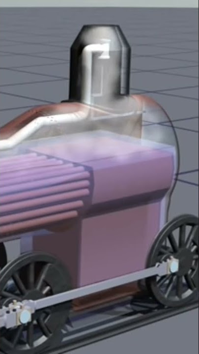 How a steam locomotive works