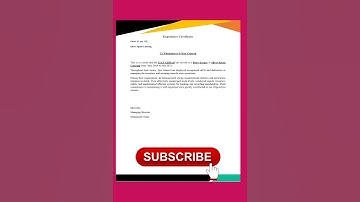 Experience Letter Format | Experience Certificates For Job