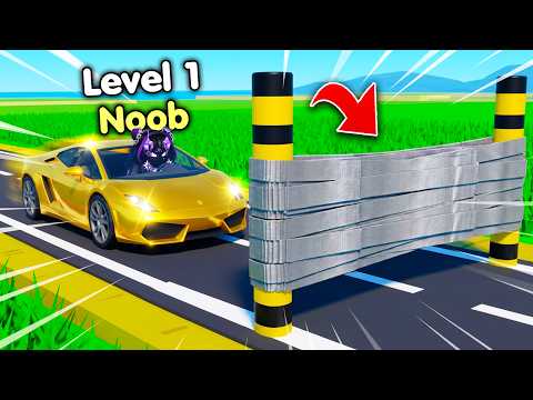 Starting Over as NOOB with OP SECRET in Cars VS Tape! (Roblox)