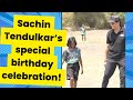 Sachin Tendulkar&#39;s birthday with underprivileged kids|सचिन तेंदुलकर ने मनाया जन्मदिन बच्चों के साथ