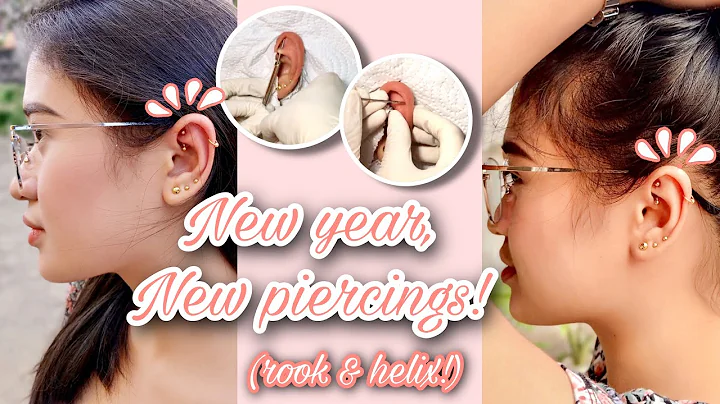 I GOT PIERCINGS INSPIRED BY KATHRYN BERNARDO! (ROOK & HELIX PIERCINGS) + AFTER CARE | Angela Jobog