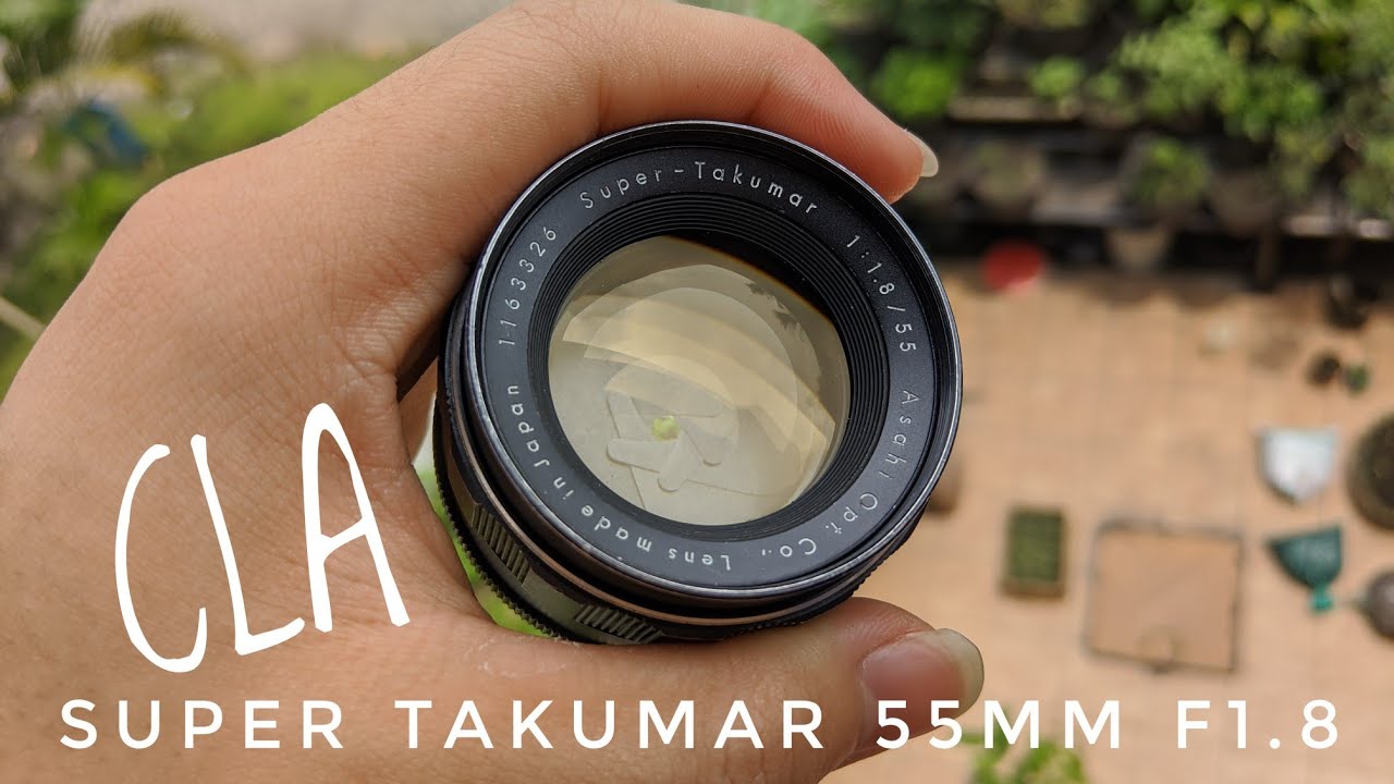 Asahi Pentax Super Takumar 55mm f1.8 M42 Optical CLA/Cleaning (A Lot Of  Fungi)